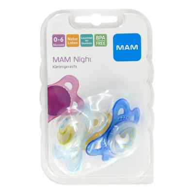 Mam Night Latex 0-6 Monate 2 szt. od MAM Babyartikel GmbH PZN 05498542