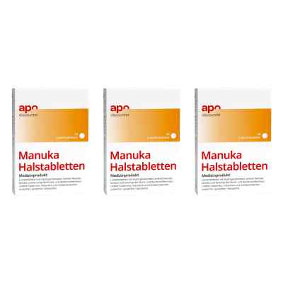 Manuka Halstabletten zuckerfrei zum Lutschen