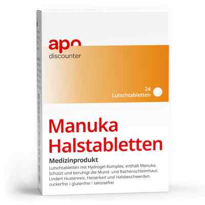 Manuka pastylki na gardło 24 szt. od Nutrin GmbH PZN 18833083