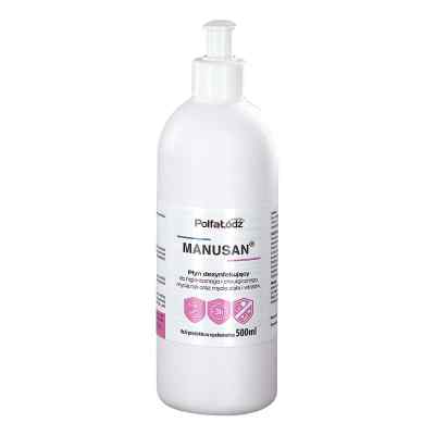 Manusan płyn do dezynfekcji 500 ml od ZAKŁADY FARMACEUTYCZNE POLFA-ŁÓDŹ S.A. PZN 08305271