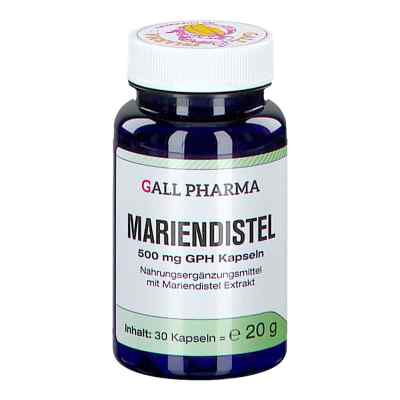 Mariendistel 500 mg Gph Kapseln 30 szt. od Hecht-Pharma GmbH PZN 05530263