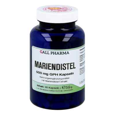 Mariendistel 500 mg GPH kapsułki 90 szt. od GALL-PHARMA GmbH PZN 05530292