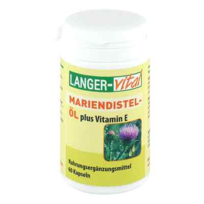 Mariendistel Oel 500 mg kapsułki 60 szt. od Langer vital GmbH PZN 00662787