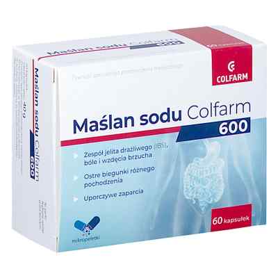 Maślan Sodu 600 Colfarm kapsułki
