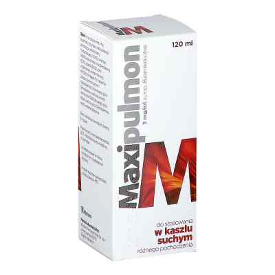 Maxipulmon syrop 120 ml od AFLOFARM FARMACJA POLSKA SP. Z O PZN 08301601