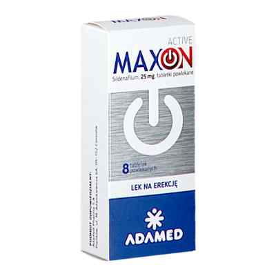 MAXON ACTIVE tabletki 8  od ADAMED PHARMA SPÓŁKA AKCYJNA  PZN 08303559