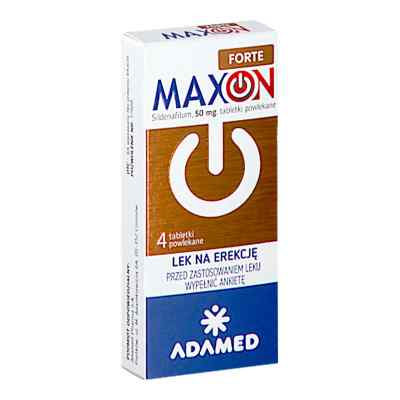 Maxon Forte tabletki 4  od ADAMED PHARMA SPÓŁKA AKCYJNA  PZN 08303560