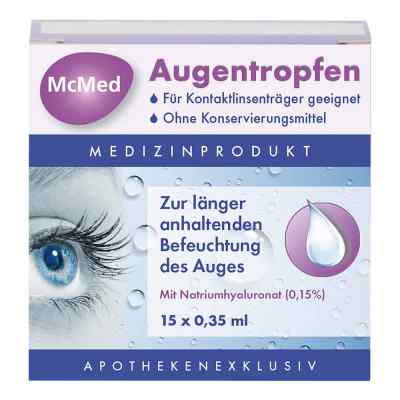 Mcmed Augentropfen Einzeldosispip. 15X0.35 ml od Pharma Netzwerk PNW GmbH PZN 06564732