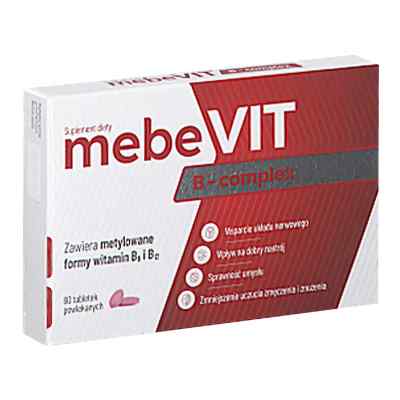 MebeVit B complex tabletki powlekane 60  od  PZN 08304892