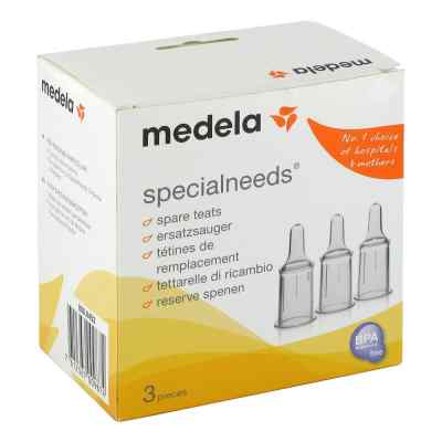 Medela 3set Habermann smoczki 1 szt. od MEDELA PZN 01683739