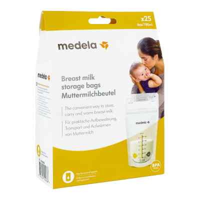 Medela Muttermich Aufbewahrungsbeutel 25 szt. od MEDELA PZN 13706405