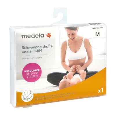 Medela Schwangerschafts- und Still-BH M weiss 1 szt. od MEDELA PZN 11592788