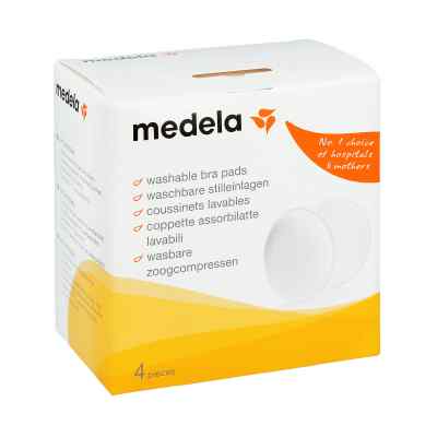 Medela wkładki laktacyjne wielorazowego użytku 4 szt. od MEDELA PZN 05485798