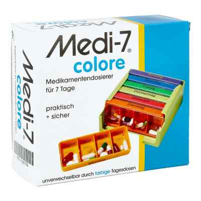 Medi 7 Medikamentendos.f.7 Tage colore 1 szt. od Hans-H.Hasbargen GmbH & Co. KG PZN 12567769