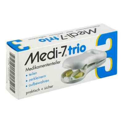 Medi 7 trio Tablettenteiler weiss 1 szt. od Hans-H.Hasbargen GmbH & Co. KG PZN 04522273