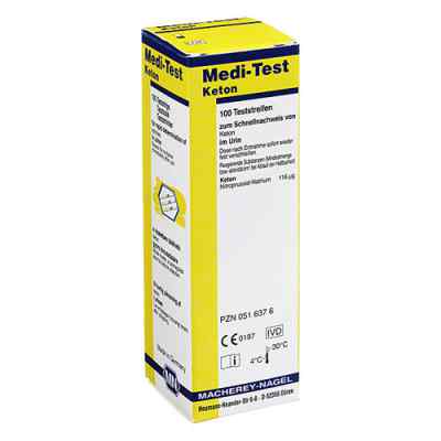 Medi paski do pomiaru ciał ketonowych 100 szt. od MACHEREY-NAGEL GmbH & Co. KG PZN 00516376