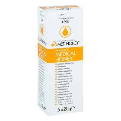 Medihoney Antibakterieller miód medyczny 5X20 g od ApoFit Arzneimittelvertrieb GmbH PZN 05017086