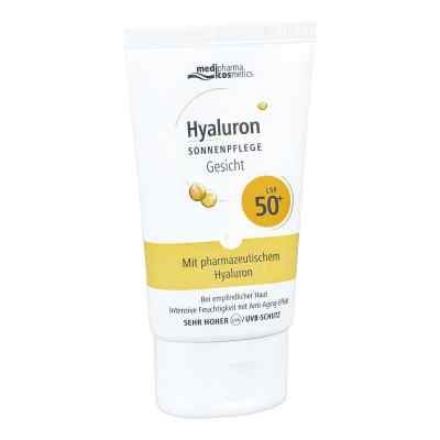 Medipharma Hyaluron krem przeciwsłoneczny do twarzy SPF50+ 50 ml od Dr. Theiss Naturwaren GmbH PZN 12555217