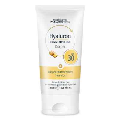 Medipharma Hyaluron lotion przeciwsłoneczny do ciała SPF30+ 150 ml od Dr. Theiss Naturwaren GmbH PZN 12555252