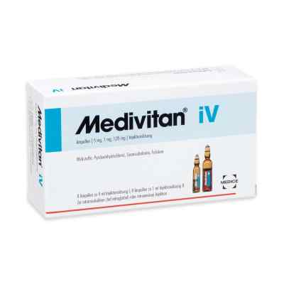 Medivitan iV roztwór do wstrzykiwań ampułki 8 szt. od MEDICE Arzneimittel Pütter GmbH&Co.KG PZN 10192822