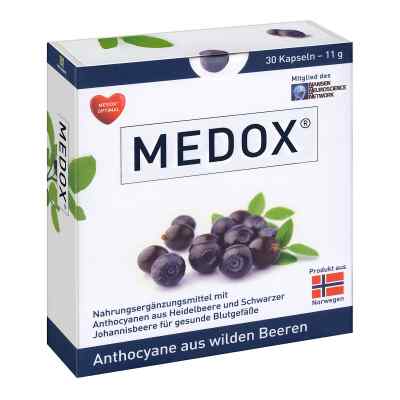 Medox Anthocyane aus wilden Beeren Kapseln 30 szt. od Evonik Operations GmbH PZN 12895019