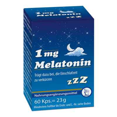 Melatonin 1mg kapsułki 60 szt. od Pharma Peter GmbH PZN 17212002