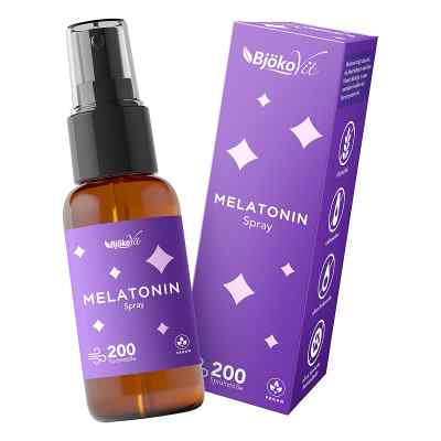 Melatonin Einschlaf Spray Ohne Alkohol 30 ml od BjökoVit PZN 18424870
