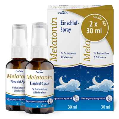 Melatonin Einschlaf-spray Spar-set 2X30 ml od Pharma Peter GmbH PZN 19054369