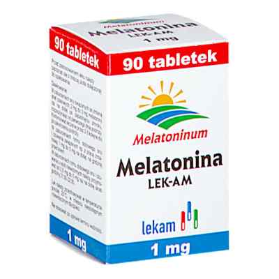 Melatonina LEK-AM tabletki 90  od PRZEDSIĘBIORSTWO FARMACEUTYCZNE  PZN 08303579