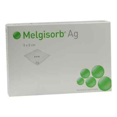 Melgisorb Ag Verband 5x5cm 10 szt. od Mölnlycke Health Care GmbH PZN 01560824