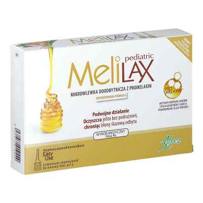 Melilax Pediatric mikrowlewka dla dzieci 6 od ABOCA SPA SOCJETA AGRICOLA PZN 08301922
