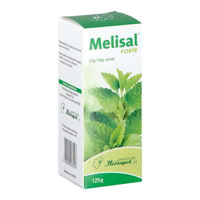 Melisal forte syrop 125 g od WROCŁAWSKIE ZAKŁADY ZIELARSKIE 