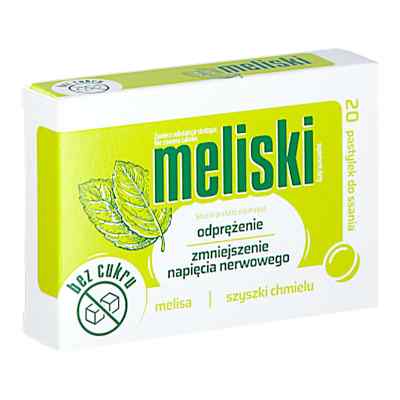Meliski pastylki do ssania 20  od AFLOFARM FARMACJA POLSKA SP. Z O.O. PZN 08303733