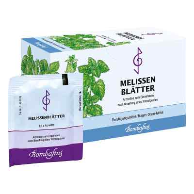 Melissen Blaettertee Filterbeutel 20X1.5 g od Bombastus-Werke AG PZN 06862576