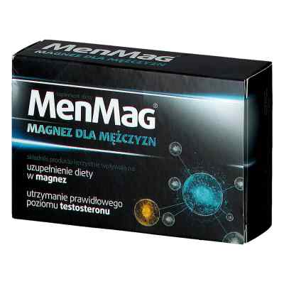 MenMag magnez dla mężczyzn tabletki 30 od AFLOFARM FARMACJA POLSKA SP. Z O PZN 08300516