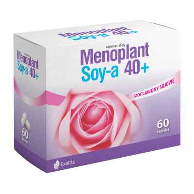 Menoplant Soy-a 40+ kapsułki 60 od EXELTIS POLAND SP. Z O.O. PZN 08300636