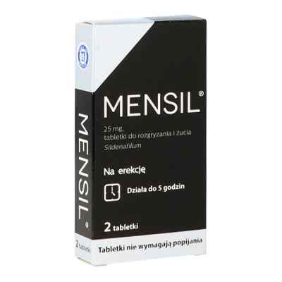 Mensil 25 mg 2  od PRZEDSIĘBIORSTWO PRODUKCJI FARMA PZN 08300355