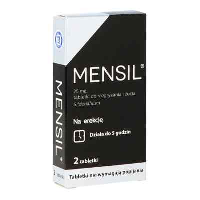 Mensil 25 mg 2 od PRZEDSIĘBIORSTWO PRODUKCJI FARMA PZN 08300355