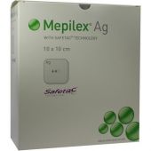 Mepilex Ag Verband 10x10cm steril