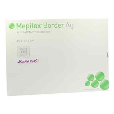 Mepilex Border Ag Schaumverb.15x17,5 cm steril