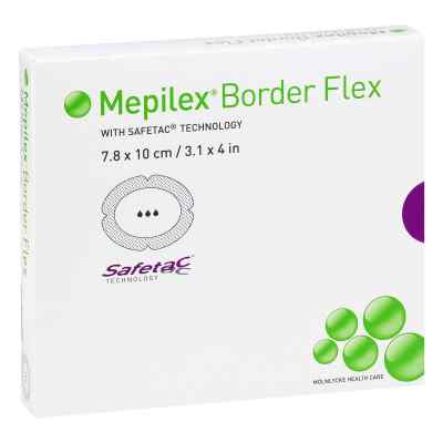 Mepilex Border Flex Schaumverb.haftend 7,8x10 cm