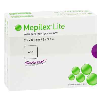 Mepilex Lite Schaumverband 7,5x8,5 cm steril