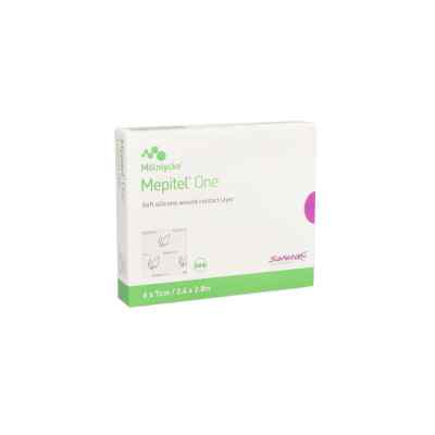 Mepitel One 6x7 cm Silikon Netzverband 5 szt. od Mölnlycke Health Care GmbH PZN 14333099