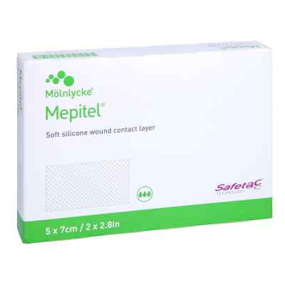 Mepitel Silikon Netzverband 5x7 cm steril