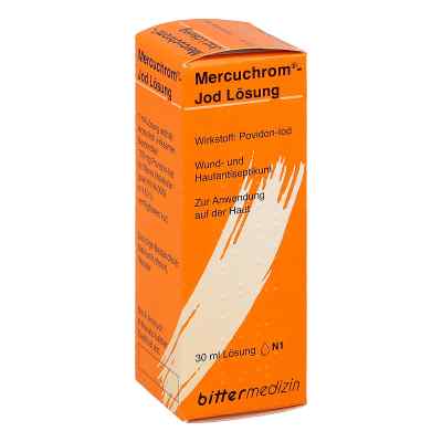 Mercuchrom Jod roztwór 30 ml od BITTERMEDIZIN Arzneimittel-Vertr PZN 11320363