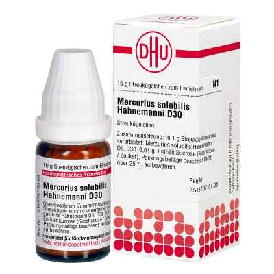 Mercurius Solub. D 30 Globuli Hahnem. 10 g od DHU-Arzneimittel GmbH & Co. KG PZN 01779155