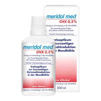Meridol med Chx 0,2% płyn do płukania jamy ustnej 300 ml od CP GABA GmbH PZN 06846525