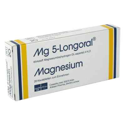 Mg 5 Longoral tabletki do żucia 20 szt. od DROSSAPHARM GmbH PZN 02494905
