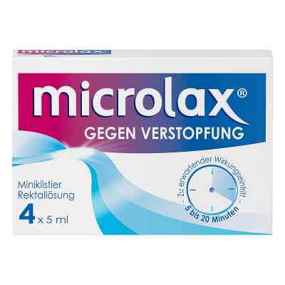 Microlax, roztwór doodbytniczy 4X5 ml od Johnson & Johnson GmbH (OTC) PZN 09651609