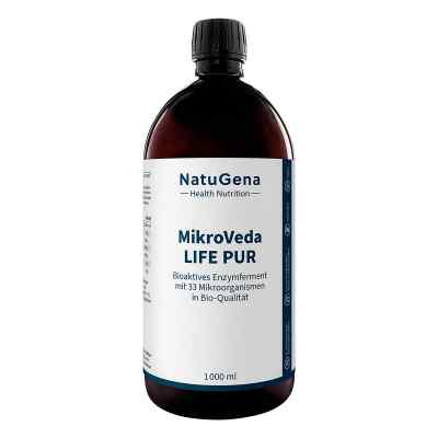 Mikroveda Life 33 Bakterienstämme+20 Kräuter Bio 1 l od NatuGena GmbH PZN 19400535